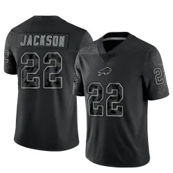 Fred Jackson Buffalo Bills Limited Men's Reflective Jersey (Black)
