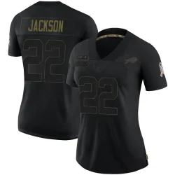 Fred Jackson Buffalo Bills Limited Women's 2020 Salute To Service Jersey (Black)