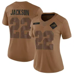 Fred Jackson Buffalo Bills Limited Women's 2023 Salute To Service Jersey (Brown)
