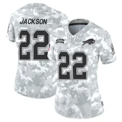 Fred Jackson Buffalo Bills Limited Women's 2024 Salute to Service Jersey (Arctic Camo)