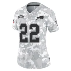 Fred Jackson Buffalo Bills Limited Women's 2024 Salute to Service Jersey (Arctic Camo)