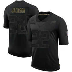 Fred Jackson Buffalo Bills Limited Youth 2020 Salute To Service Jersey (Black)