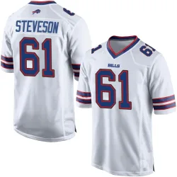 Gable Steveson Buffalo Bills Game Men's Jersey (White)