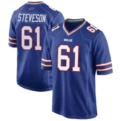 Gable Steveson Buffalo Bills Game Men's Team Color Jersey (Royal Blue)