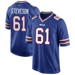 Gable Steveson Buffalo Bills Game Youth Team Color Jersey (Royal Blue)