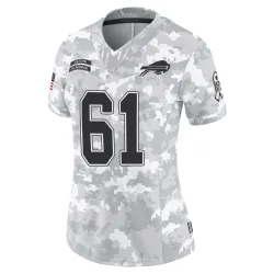 Gable Steveson Buffalo Bills Limited Women's 2024 Salute to Service Jersey (Arctic Camo)