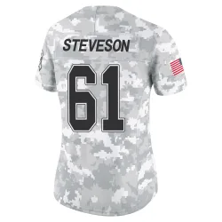 Gable Steveson Buffalo Bills Limited Women's 2024 Salute to Service Jersey (Arctic Camo)