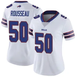 Greg Rousseau Buffalo Bills Limited Women's Color Rush Vapor Untouchable Jersey (White)