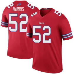 Hayden Harris Buffalo Bills Legend Men's Color Rush Jersey (Red)