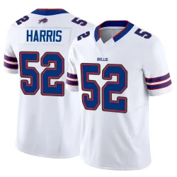 Hayden Harris Buffalo Bills Limited Men's Vapor F.U.S.E. Jersey (White)