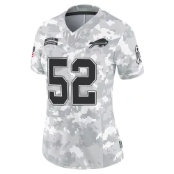 Hayden Harris Buffalo Bills Limited Women's 2024 Salute to Service Jersey (Arctic Camo)