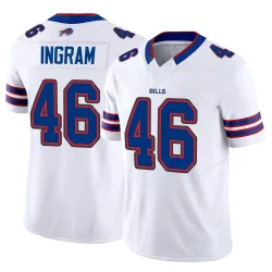 Ja'Marcus Ingram Buffalo Bills Limited Men's Vapor F.U.S.E. Jersey (White)