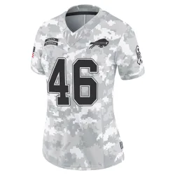 Ja'Marcus Ingram Buffalo Bills Limited Women's 2024 Salute to Service Jersey (Arctic Camo)