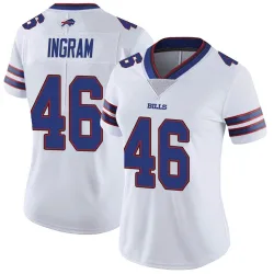 Ja'Marcus Ingram Buffalo Bills Limited Women's Color Rush Vapor Untouchable Jersey (White)