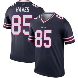 Jackson Hawes Buffalo Bills Legend Men's Inverted Jersey (Navy)
