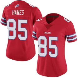 Jackson Hawes Buffalo Bills Limited Women's Color Rush Vapor Untouchable Jersey (Red)