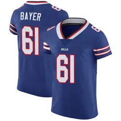 Jacob Bayer Buffalo Bills Elite Men's Team Color Vapor Untouchable Jersey (Royal Blue)