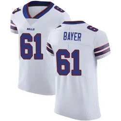 Jacob Bayer Buffalo Bills Elite Men's Vapor Untouchable Jersey (White)