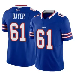 Jacob Bayer Buffalo Bills Limited Men's Vapor F.U.S.E. Jersey (Royal)