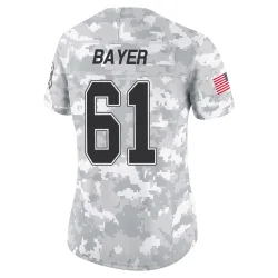 Jacob Bayer Buffalo Bills Limited Women's 2024 Salute to Service Jersey (Arctic Camo)