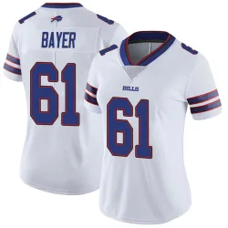 Jacob Bayer Buffalo Bills Limited Women's Color Rush Vapor Untouchable Jersey (White)