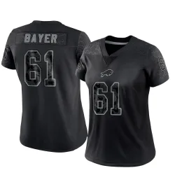 Jacob Bayer Buffalo Bills Limited Women's Reflective Jersey (Black)