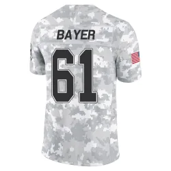 Jacob Bayer Buffalo Bills Limited Youth 2024 Salute to Service Jersey (Arctic Camo)