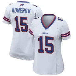 Jake Kumerow Buffalo Bills Game Women's Jersey (White)
