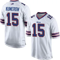 Jake Kumerow Buffalo Bills Game Youth Jersey (White)