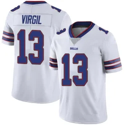 Jalen Virgil Buffalo Bills Limited Men's Color Rush Vapor Untouchable Jersey (White)