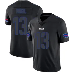 Jalen Virgil Buffalo Bills Limited Men's Jersey (Black Impact)