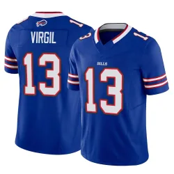 Jalen Virgil Buffalo Bills Limited Men's Vapor F.U.S.E. Jersey (Royal)