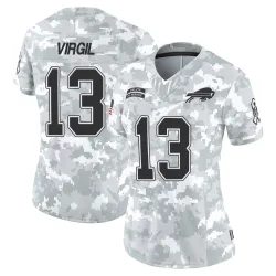 Jalen Virgil Buffalo Bills Limited Women's 2024 Salute to Service Jersey (Arctic Camo)
