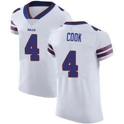 James Cook Buffalo Bills Elite Men's Vapor Untouchable Jersey (White)