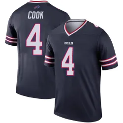 James Cook Buffalo Bills Legend Men's Inverted Jersey (Navy)