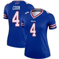 James Cook Buffalo Bills Legend Women's Jersey (Royal)