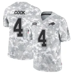James Cook Buffalo Bills Limited Men's 2024 Salute to Service Jersey (Arctic Camo)
