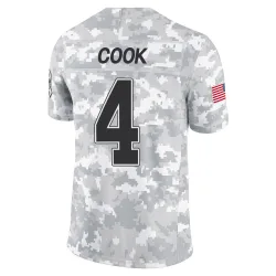 James Cook Buffalo Bills Limited Men's 2024 Salute to Service Jersey (Arctic Camo)