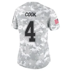 James Cook Buffalo Bills Limited Women's 2024 Salute to Service Jersey (Arctic Camo)