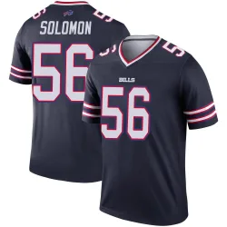 Javon Solomon Buffalo Bills Legend Men's Inverted Jersey (Navy)