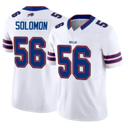 Javon Solomon Buffalo Bills Limited Men's Vapor F.U.S.E. Jersey (White)