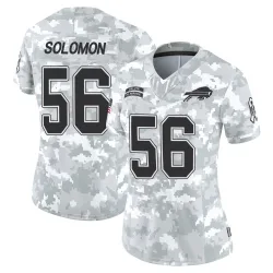 Javon Solomon Buffalo Bills Limited Women's 2024 Salute to Service Jersey (Arctic Camo)