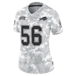 Javon Solomon Buffalo Bills Limited Women's 2024 Salute to Service Jersey (Arctic Camo)