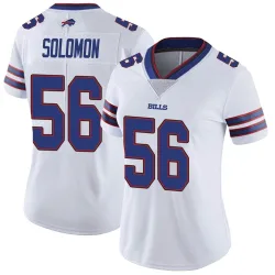 Javon Solomon Buffalo Bills Limited Women's Color Rush Vapor Untouchable Jersey (White)