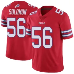 Javon Solomon Buffalo Bills Limited Youth Color Rush Vapor Untouchable Jersey (Red)