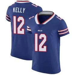 Jim Kelly Buffalo Bills Elite Men's Team Color Vapor Untouchable Jersey (Royal Blue)