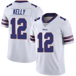 Jim Kelly Buffalo Bills Limited Men's Color Rush Vapor Untouchable Jersey (White)