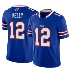 Jim Kelly Buffalo Bills Limited Men's Vapor F.U.S.E. Jersey (Royal)