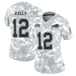Jim Kelly Buffalo Bills Limited Women's 2024 Salute to Service Jersey (Arctic Camo)