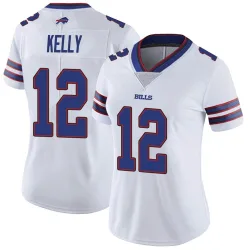 Jim Kelly Buffalo Bills Limited Women's Color Rush Vapor Untouchable Jersey (White)